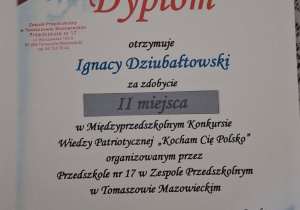dyplom