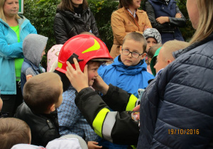 wizyta strażaków