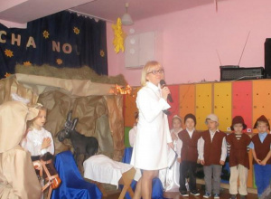 Jasełka w wykonaniu dzieci z grupy Biedronek 