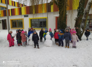 Zabawy na śniegu